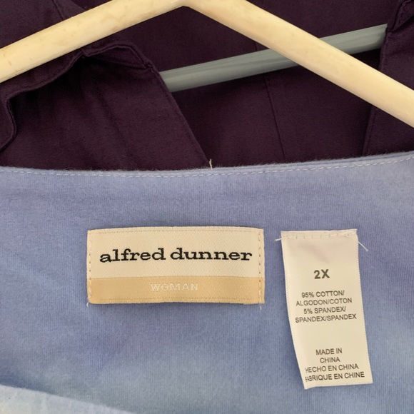 Alfred Dunner Cotton Top - Picture 3 of 4